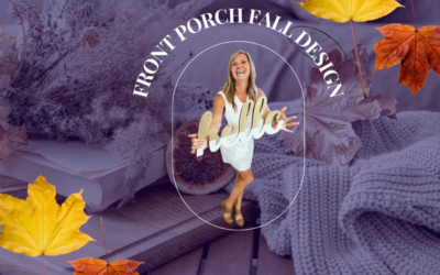 Comfortable and friendly: Tips for designing a porch for fall